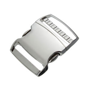 CLIPON AK501-112-NKL Boucle en métal, brevet US/UE, haute résistance, adapté aux produits d'extérieur, collier/laisse/harnais pour animaux de compagnie - Product Image 1