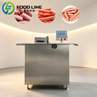 Machine industrielle de torsion et de scellage de saucisses