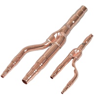 Tuyau de raccordement en cuivre EKE de qualité supérieure pour système de climatisation, raccord manuel pour climatisation, tube de branche pour usage commercial 5