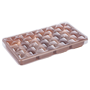 Emballage personnalisé en blister pour 12 macarons, inserts de plateau en <span class=keywords><strong>PET</strong></span>/PP recyclé de qualité alimentaire, transparents, avec tailles personnalisées - Product Image 2