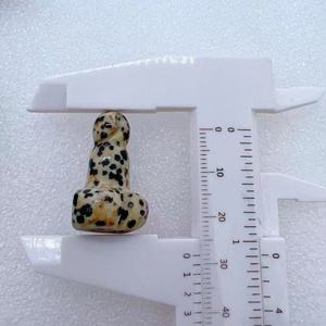 Dildo de Cristal Natural Mini al por Mayor, Artesanía de Piedra Semipreciosa, Pene de Cristal de Cuarzo Mixto Tallado a Mano - Product Image 3