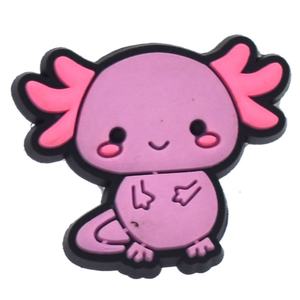 Breloques de chaussures Axolotl corail, breloques de sabots <span class=keywords><strong>Salamandre</strong></span> géante rose, breloque Polypite bleue, décoration de chaussures Axolotl pour femmes et enfants - Product Image 6