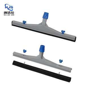 Nettoyeur de <span class=keywords><strong>vitres</strong></span> <span class=keywords><strong>professionnel</strong></span> pour hôtel, grattoir pour sols, long manche en aluminium, outil de <span class=keywords><strong>nettoyage</strong></span> en silicone - Écologique, durable pour un usage quotidien - Product Image 2