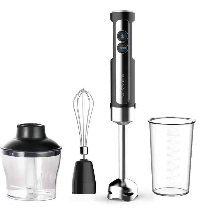 Heaviest Duty Copper Motor Speed adjustable Immersion Hand Blender Comfygrip Handle Low Noise Stick Mixer