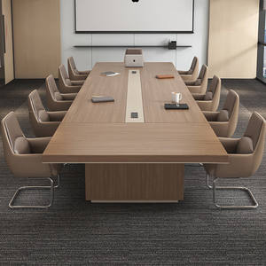 Mesa de Conferencia Rectangular Saint-Lee SL-HYZ-034, Muebles Estables para Reuniones de Oficina - Product Image 2