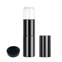 Marque privée noir professionnel brochas rechargeable personnalisé brosse kabuki