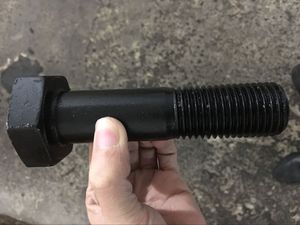 M22 x 80 mm S45C Carbon thép đen mạ kẽm lớp <span class=keywords><strong>4.6</strong></span> 8.8 đầy đủ chủ đề lục giác <span class=keywords><strong>Bolt</strong></span> & Nut bao gồm máy giặt - Product Image 6