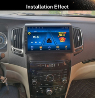 Android 9 pouces 4G Car Stereo IPS Screen GPS Navigation Carplay 1080P Backup DVD Player pour Geely GC7 2012-2013 Multimedia System