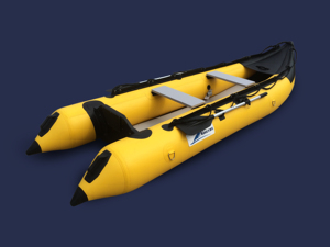 เรือยางตกปลา/เรือคายัค Goethe Goboat CE GTK370 ขนาด 12 ฟุต ทำจาก PVC พร้อมห้องลม 4+1 ช่อง เบาะอลูมิเนียม รองรับผู้โดยสาร 2 คน GTK37 - Product Image 5