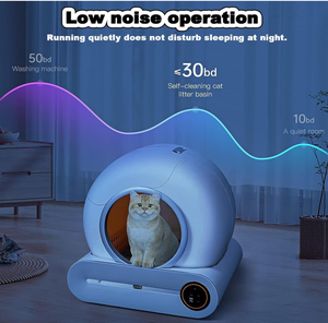 Caixa de Areia Inteligente Automática Autolimpante para Gatos, Super Grande, com Controle de Odor, Sanitário Automático para Gatos - Product Image 3