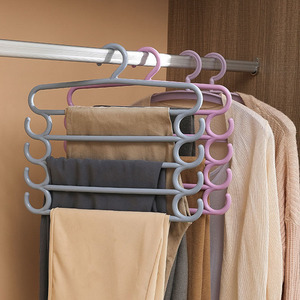 Kunststoff Multi-Layer <span class=keywords><strong>Pants</strong></span> Aufbewahrung regal Multifunktion ale Fünf-Schicht-Handtuch hängen Creative Home Multi-Layer <span class=keywords><strong>Pants</strong></span> Rack - Product Image 5