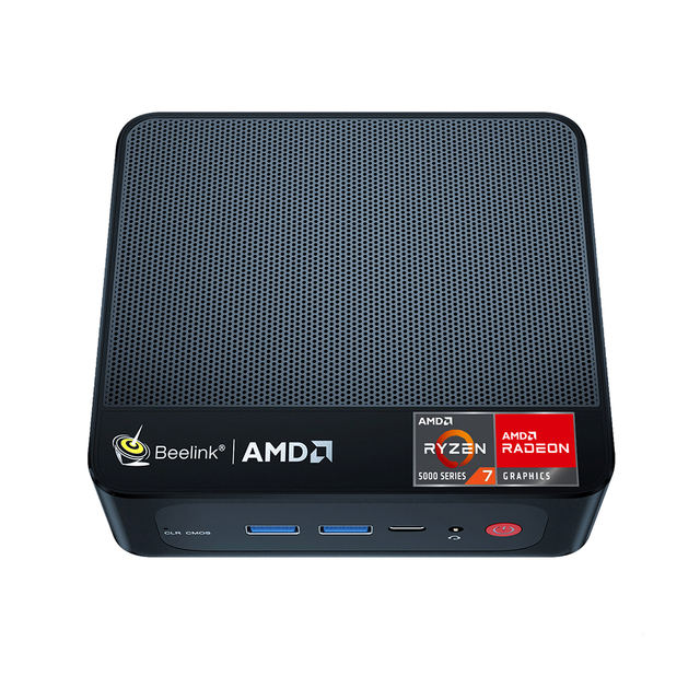 Beelink SER5 PRO MINI PC AMD Ryzen 7 Pro 5850U Processor 8 Cores 16 Threads 16GB/32GB DDR4,500GB/1TB SSD