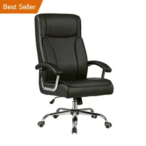 प्रबंधकीय मोटे लोगों के लिए उच्च गुणवत्ता के साथ आधुनिक कार्यालय कुर्सियों ergonomic रबर पहियों