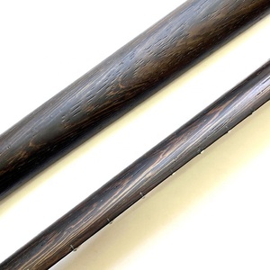 Mástil de guitarra de madera de wengué de una pieza de 25.5 pulgadas y 22 trastes personalizado para guitarras estilo ST - Product Image 4