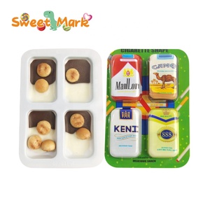 Thực phẩm Halal thuốc lá Bánh quy sô cô la hoạt hình với mứt Choco ngọt - Product Image 1