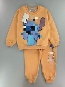 Thiết Kế Mới Phim Hoạt Hình Trẻ Em Mặc Chàng Trai O Cổ Tops + Chạy Bộ Trẻ Em Của Quần Áo Bộ Đàn Hồi Eo 2 Pcs Cậu Bé Bộ - Product Image 5