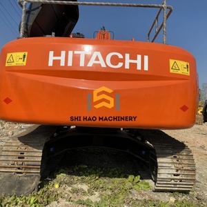 Excavatrice sur chenilles d'occasion HITACHI ZX240 de 24 tonnes, économique en carburant, idéale pour les chantiers de construction et la construction routière - Product Image 6