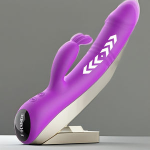 Silikon Dual Motor G-Punkt Vibrator Klitoris stimulator Vibrierender Dildo Wasserdichter weiblicher Mastur bator Sexspielzeug für Frauen - Product Image 3