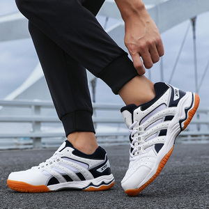 <span class=keywords><strong>Scarpe</strong></span> Professionali da <span class=keywords><strong>Pallavolo</strong></span> <span class=keywords><strong>per</strong></span> Uomo e Donna, Sneakers Sportive Antiscivolo con Ammortizzazione <span class=keywords><strong>per</strong></span> Uso Interno ed Esterno - Product Image 3