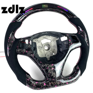 Volants en fibre de carbone forgée avec écran LED personnalisé pour <span class=keywords><strong>BMW</strong></span> E90 E91 E92 E93 E87 E82 <span class=keywords><strong>E80</strong></span> E83 E81 E87 <span class=keywords><strong>M3</strong></span> G20 G30 <span class=keywords><strong>M3</strong></span> Série 3 - Product Image 2