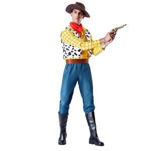 Disfraz <span class=keywords><strong>de</strong></span> Halloween para Cosplay, juguete para parejas, vaquero occidental, hombres y mujeres, traje <span class=keywords><strong>de</strong></span> escenario para fiesta <span class=keywords><strong>de</strong></span> adultos, disfraz <span class=keywords><strong>de</strong></span> Halloween, solo ropa - Product Image 5