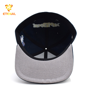 Cao Cấp Người Đàn Ông Của 6-Bảng Điều Chỉnh Hóa Đơn Phẳng Bóng Rổ Thể Thao Cap Tùy Chỉnh Thêu Vá Biểu Tượng Snapback Thiết Kế Nhiệt đới Mô Hình Lá - Product Image 5