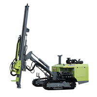50M Air Pneumatique Dth Foreuse Machine Chenille Dth Surface Wagon Foreuse Hydraulique Mini