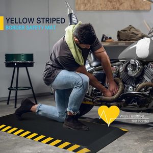 Alfombrilla Antifatiga CR Industrial, Alfombrilla Ergonómica para Trabajar de Pie - Soporte de Seguridad para el Dolor de Piernas y Espalda - Product Image 5