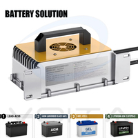 Chargeur de batterie intelligent robuste et étanche IP65 VT-QA2000C 48V 35A 24V 50A 36V 40A 72V 25A avec bus CAN pour chariot élévateur AGV