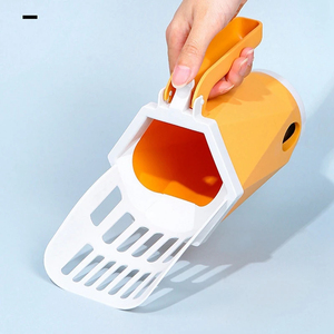 Pala para arena para gatos, pala para filtro para gatos, recolector de basura para inodoro limpio, suministros, accesorio, productos para gatos domésticos, caja de arena - Product Image 2