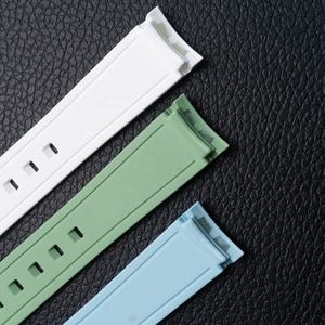 Jettda 20mm plongée étanche TPU <span class=keywords><strong>Bracelet</strong></span> Silicone bracelets ceintures extrémité incurvée liquide caoutchouc <span class=keywords><strong>bracelet</strong></span> de montre <span class=keywords><strong>pour</strong></span> <span class=keywords><strong>MoonSwatch</strong></span> - Product Image 5