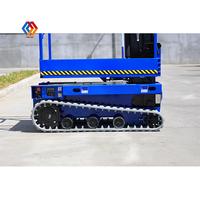 Plateforme élévatrice à mât vertical automotrice sur chenilles 3,8 m - 5,8 m, vente directe en gros, élévateur télescopique pour personnel
