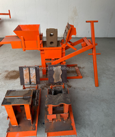 Machine à mouler des briques manuelle et automatique, nouvelle vente chaude, pas besoin d'électricité, machine à fabriquer des briques en argile