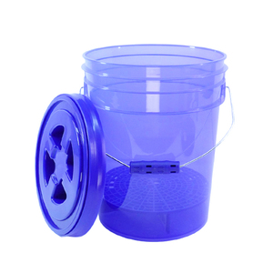5 Gallon <b>Bucket</b> with Gamma Lid clear <b>Plastic</b> <b>Bucket</b> 20L Car Washing <b>Bucket</b> with special handle - Product Image 5