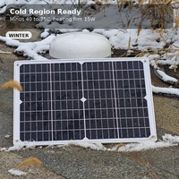 N30 Solar-GNSS-CORS-Station für kalte Regionen mit optionalem Heizfilm für -40°C bis 75°C für Winterstandorte