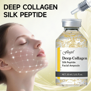 Ampoule de collagène profond végétalien multi-peptides la plus vendue à l'international pour le visage, nourrissante et hydratante - Product Image 1