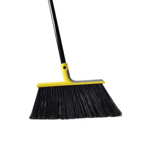 ホームガレージキッチン用の頑丈な47インチロングハンドルアングルほうき、プラスチック製の硬いほうき - Product Image 1