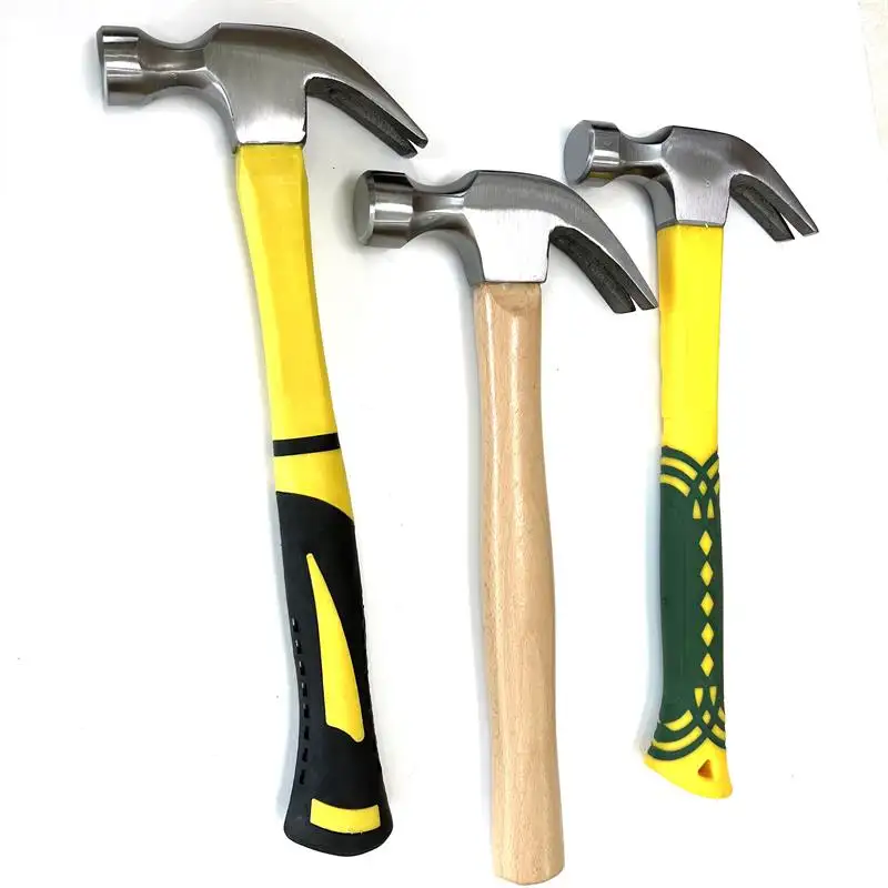 12OZ claw hammer with fiberglass handle