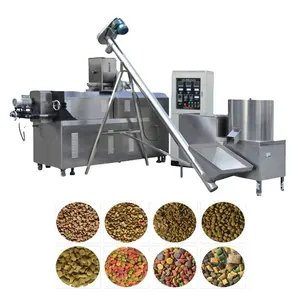 Extruder Floating Fish Feed 1.5 Ton Feed Pellets Machine For Carp Fish Equipment For The Manufacture Of Fish Feed