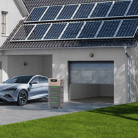 Système de stockage d'énergie domestique empilable 1-5 kWh, station d'alimentation extensible empilable 30 kW 60 kW pour appartement, système de stockage d'énergie UPS