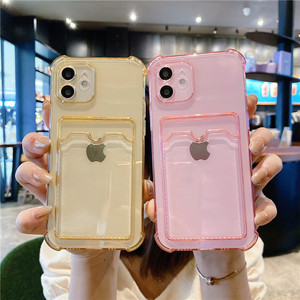 Trong Suốt Rõ Ràng Chủ Thẻ Tín Dụng Trường Hợp Điện Thoại Cho Iphone17 16 15 14 13 12 11 Pro Max Bảo Vệ Ví Điện Thoại Chủ Thẻ Trường Hợp - Product Image 6