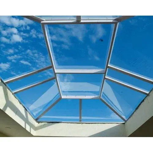 aluminum glass sunroom skylight roof window roof top for villa basement patio access hatch