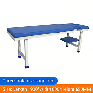 Cama <span class=keywords><strong>de</strong></span> <span class=keywords><strong>Fisioterapia</strong></span> Plana para Uso Doméstico y Hospitalario, Estructura <span class=keywords><strong>de</strong></span> Acero Galvanizado, Capacidad <span class=keywords><strong>de</strong></span> Carga <span class=keywords><strong>de</strong></span> 200 kg, Colchón <span class=keywords><strong>de</strong></span> PU <span class=keywords><strong>de</strong></span> 60 mm, Reposabrazos para Clínica y <span class=keywords><strong>Hospital</strong></span> - Product Image 1