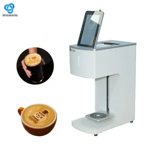 Impresora de café facial usada personalizada de alto rendimiento impresora de café ondulado manual