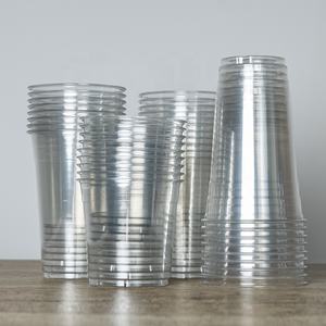 Couvre-gobelet en PET transparent écologique personnalisable de 90 mm, biodégradable, jetable, pour café, mariage, avec logo personnalisé KAYRUN - Product Image 4