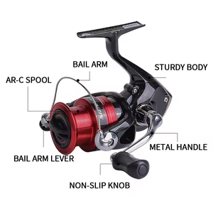Shima <span class=keywords><strong>Sienna</strong></span> <span class=keywords><strong>FG</strong></span> รอกหมุน500-4000, รอกตกปลาน้ำจืดลากได้สูงสุด4กก./8.5กก. 3 + รอก1BB - Product Image 5