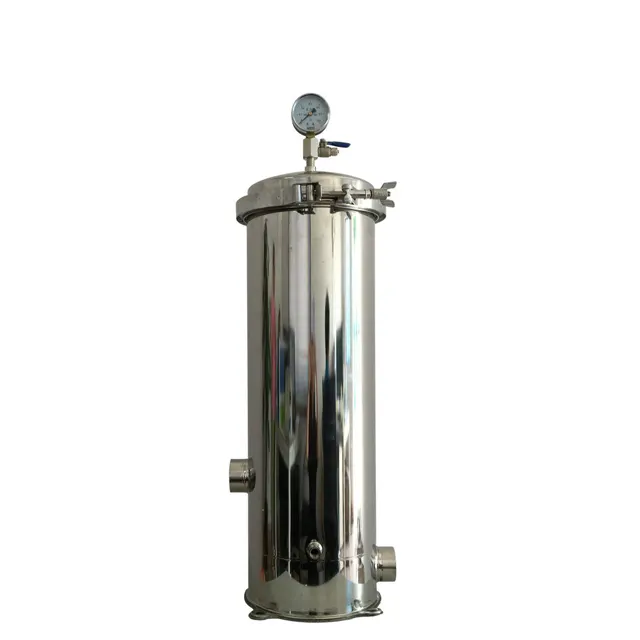 Высококачественный хуамский корпус картриджа фильтра зажим из нержавеющей стали 3 ядра 10 дюймов SUS304 элемент системы фильтрации воды