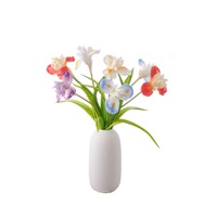 Weiguang Irlande, fabricant transfrontalier de fleurs artificielles en PU faites à la main, vente en gros de fausses fleurs, plantes vertes, décorations de Noël