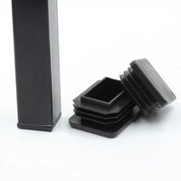 Pièces en plastique personnalisées de haute qualité Conception de service de moulage par injection Bouchons d'extrémité de tuyau 20mm 25mm 30mm 50mm avec capuchon en plastique