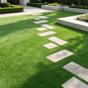Tapis <span class=keywords><strong>de</strong></span> <span class=keywords><strong>gazon</strong></span> artificiel synthétique abordable et économique pour la décoration <span class=keywords><strong>de</strong></span> la maison et des jardins extérieurs - Product Image 1